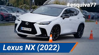 Lexus NX 350h 2022  Maniobra de esquiva esquiva77 moose test y eslalon77  km77com [upl. by Sessilu734]