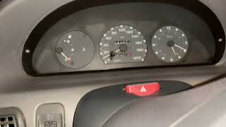 Avviamento a freddo Fiat Punto Cabrio 12 60 cv  cold start [upl. by Nnylyahs]