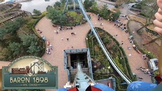 Baron 1898 Onride  Erste Reihe  Efteling 2024 [upl. by Adok]