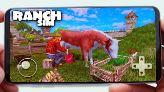 Ranch Simulator Game For Android Download amp Gameplay 😱  Ranch Simulator Mobile [upl. by Akerdal]