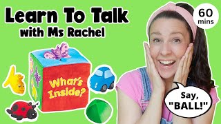 Learn to Talk with Ms Rachel  Videos for Toddlers  Nursery Rhymes amp Kids Songs  Speech Practice [upl. by Alabaster392]