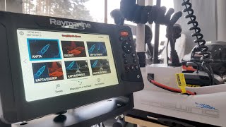 Raymarine Element 7 HV  Bulgarian  Картография и чувствителност [upl. by Blossom]