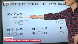 e Mesimi Klasa 2  2509 Matematikë  Detyra të ndryshme lidhur me barazimet [upl. by Cooke]