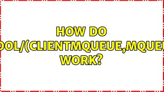 How do varspoolclientmqueuemqueuemail work [upl. by Ahsikym]