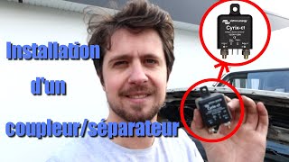 Installation dun coupleur séparateur sur mon Renault Trafic CYRIXct 1224 V 120 A VANLIFE [upl. by Faden]