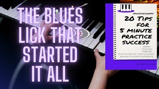 The Blues lick that started it all from 20 Tips for 5 min practice success [upl. by Eberhart778]