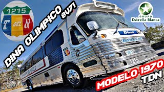 CONOCE el DINA OLIMPICO 1970 de TRANSPORTES DEL NORTE I 8v71 I BUSOLERO MX [upl. by Rayner]