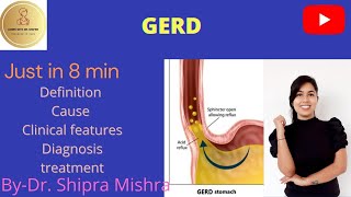 Acid Reflux in Hindi  GERD in Hindi Gastro esophageal reflux disease  Dr Shipra Mishra [upl. by Llert]