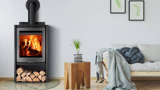 Di Lusso Eco R5 Euro Wood Burning Stove [upl. by Sadye223]