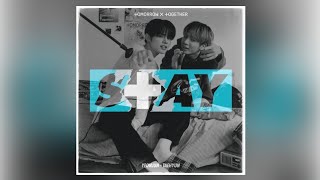 TXT Yeonjun amp Taehyun  STAY cover lyrics Eng  sub INDO [upl. by Franni]