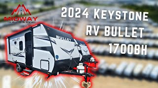 2024 Keystone RV BULLET 1700BH  Midway Auto amp RV [upl. by Nevar]