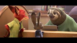 Zootopia  Official Sloth Trailer [upl. by Sprage505]