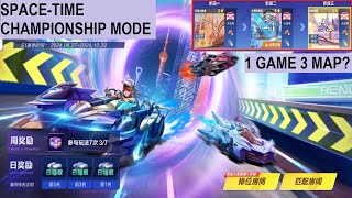 Ranked 3 Map In 1 Game Space Time Championship Ranked 【QQ Speed Mobile】 [upl. by Aehsa]