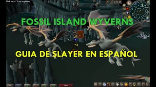 Fossil Island Wyverns Slayer guide OSRS [upl. by Alaehcim]