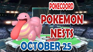 POKEMON GO INTERNATIONAL NESTS VALID UNTIL OCTOBER 25 2023 [upl. by Aicirtac947]