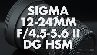 Lens Data  Sigma 1224mm f4556 II DG HSM Review [upl. by Randell]