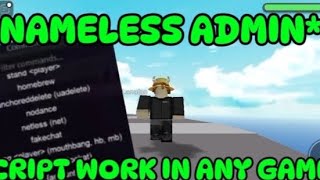 NEW OP 💀💪Roblox admin script  FE Type commands in chat [upl. by Lazarus372]