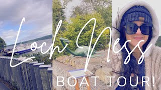 Loch Ness Boat Tour Let’s Go Nessie Hunting The History of Urquhart Castle amp the City of Inverness [upl. by Alvord801]