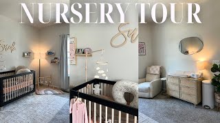 BABY GIRL NURSERY TOUR 💕🫶🏽 [upl. by Zischke]