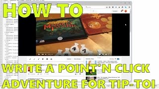 TIP TOI Monkey island tttool code  how to code an analog point and click adventure with tttool [upl. by Ancilin]