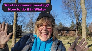 How to Plant Grass Seed in WinterDormant Seeding [upl. by How]