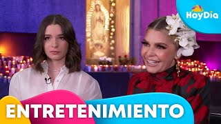 Itatí Cantoral y su hija están emocionadas por cantar a la Virgen de Guadalupe  Hoy Día  Telemundo [upl. by Ivan]