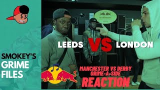 American Rapper First Time Hearing Leeds vs London GrimeASide 2016 Reaction [upl. by Sianna]