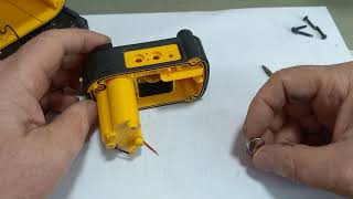 LASER DEWALT  CONSERTO E CALIBRAÇÃO [upl. by Yedrahs]