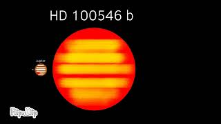 Earth Vs Jupiter Vs The largest Exoplanet Size Comparison [upl. by Drice]