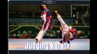 Karate judging tournament selfdefense [upl. by Yknip]