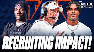 Auburn Lands HUGE Commit More Elite Recruits on Campus  Hugh Freeze Recruiting Intel [upl. by Ariane]