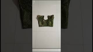 Green Blouse Design 💚  Latest Trends shorts viral [upl. by Heeley81]