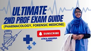 MBBS 2nd Prof Exam Guideline  pharmaFM [upl. by Latrice380]