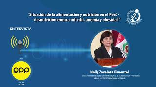 Situación de la alimentación y nutrición en el Perú RPP [upl. by Sjoberg]