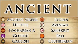 ANCIENTOLD LANGUAGES PART 2 [upl. by Sneed356]