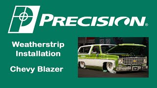 19761991 GM BlazerJimmy Removable Hardtop Weatherstrip Kit [upl. by Ardaed]