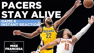 Instant Reaction Knicks Fall in Game 6 to Pacers [upl. by Lacagnia841]