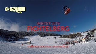 Fichtelberg Winter 2018 Oberwiesenthal Erzgebirge [upl. by Nwahsar]