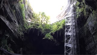 The Padirac Chasm  Le gouffre de Padirac Lot  France [upl. by Ahsie]