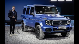 Voici le Mercedes G580 2024 le Classe G électrique [upl. by Ariek]