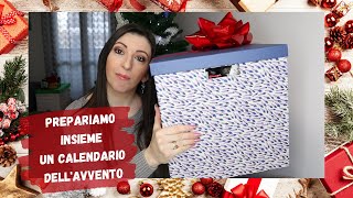 CALENDARIO DELLAVVENTO FAI DA TE 🎁🎄 [upl. by Ecnal]