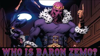 Who is Baron Zemo quotHelmut Zemoquot Marvel [upl. by Sink]