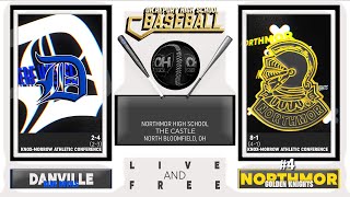 Danville  Northmor  KMAC Baseball [upl. by Joris]