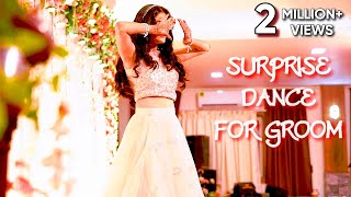 Brides SURPRISE Dance Performance For Groom  Best Bride Dance [upl. by Anya]