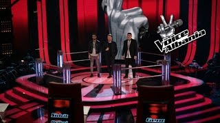 Fabio Haxhiu  Love me again VS Lorenc Hasrama  Dude Knockout  The voice of Albania 5 [upl. by Toomin]