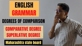 COMPARATIVE amp SUPERLATIVE DEGREE  DEGREES OF COMPARISON  ENGLISH GRAMMAR  CLASS 10 [upl. by Yate]