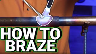 How Professional Plumbers BRAZE COPPER LINES [upl. by Schaaff]