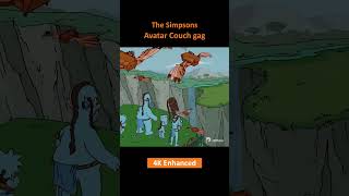 😼The Simpsons Avatar Couch Gag SHOCKER [upl. by Minoru]