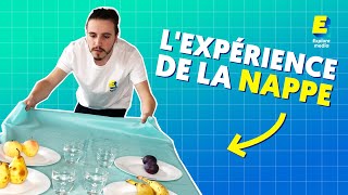 Lexpérience de la nappe 🍽 shorts [upl. by Eeloj]