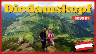 Diedamskopf 2090m Mittelstation zur Bergstation  Wandern in Vorarlberg  Bregenzerwald 🇦🇹 27K [upl. by Hughes158]